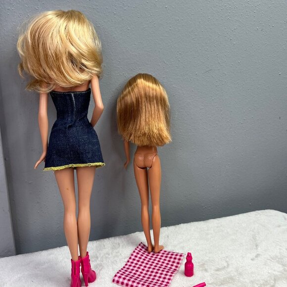 Barbie Sisters Go Fishing 2011 Stacie Outfit Pole Picnic Blanket Shoes Set - Picture 6 of 13